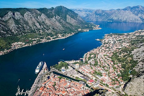 Kotor bay and old town