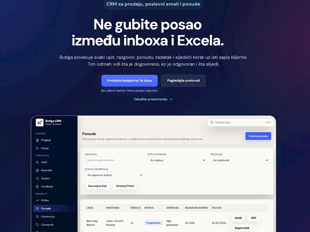 Butiga CRM